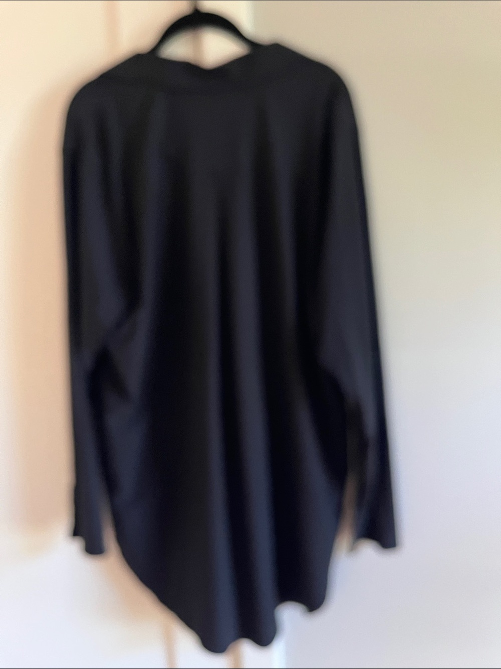 Athleta Urbanite Top Black XL Like New Lightweight Stretch Athleisure Tunic - Picture 5 of 10